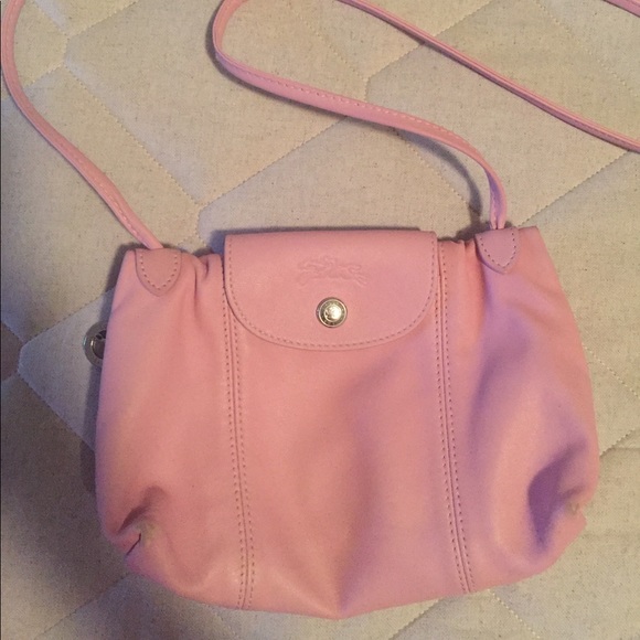 Longchamp Le Pliage Cuir Small Crossbody Bag Longchamp Le Pliage Cuir Small Crossbody Bag